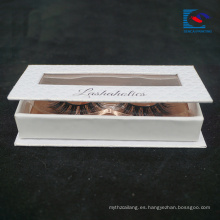 Caja de empaquetado de la pestaña falsa del diseño elegante creativo de encargo diferente